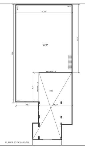Loja em São Paulo (Cerqueira César), 2 banheiros, 1 vaga, 1.238 m2 de área útil, código 310-337 (5/5)