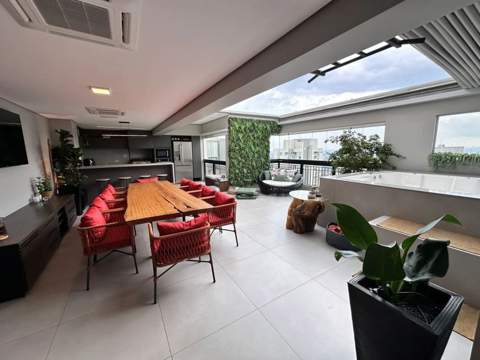 Cobertura à venda em São Paulo (V Andrade), 2 dormitórios, 2 suites, 3 banheiros, 3 vagas, 164 m2 de área útil, código 310-395 (1/21)