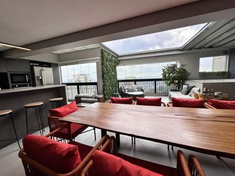 Cobertura à venda em São Paulo (V Andrade), 2 dormitórios, 2 suites, 3 banheiros, 3 vagas, 164 m2 de área útil, código 310-395 (4/21)